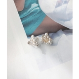 イヤリング ピアス 結婚式 イヤーアクセサリー お呼ばれ おしゃれ 樹脂パール | AUNI | 詳細画像4 