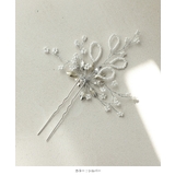 ヘアピン かんざし 結婚式 ヘアアクセサリー ビジュー お呼ばれ おしゃれ | AUNI | 詳細画像3 