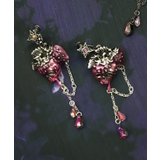 赤 | ポイズンベリー２ｗａｙピアス | axes femme