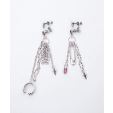 ロゴチャーム２ｗａｙピアス | axes femme | 詳細画像14 