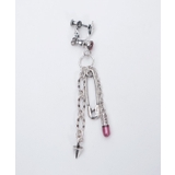 ロゴチャーム２ｗａｙピアス | axes femme | 詳細画像15 