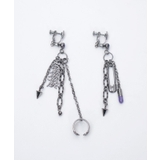 ロゴチャーム２ｗａｙピアス | axes femme | 詳細画像6 