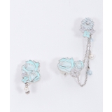 ブルー | ローズブーケイヤリング | axes femme