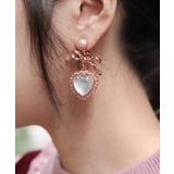 ピンク | セイクリッドハートＥＲピアス | axes femme