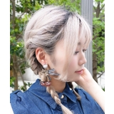 チェリーリボン２ｗａｙピアス | axes femme | 詳細画像2 