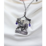 黒 | カルーセルネックレス | axes femme