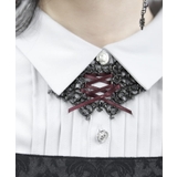 黒 | レースアップネックレス | axes femme
