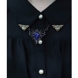 黒 | チェスナイト封入ネックレス | axes femme