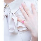 濃ピンク | FAVミニローズリング | axes femme