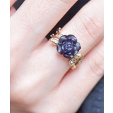 黒 | FAVミニローズリング | axes femme