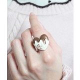 白 | ショコラリング／ハート | axes femme