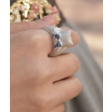 グレー | おめかしリボンねこリング | axes femme