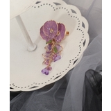 ゴールド | 藤の花モチーフブローチ | axes femme