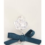 リボン×偏光パールイヤリング | axes femme | 詳細画像4