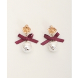 リボン×偏光パールイヤリング | axes femme | 詳細画像6