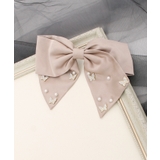 蝶々チャームリボンバレッタ | axes femme | 詳細画像1