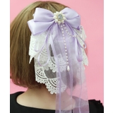 レースフリル×リボンバレッタ | axes femme | 詳細画像24 