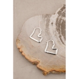 ニュアンスハートシェイプドフープピアス | AZUL BY MOUSSY | 詳細画像8 