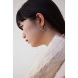 SLV | ニュアンスハートシェイプドフープピアス | AZUL BY MOUSSY