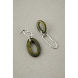 WOOD×METAL ASYMMETRY EARRINGS | AZUL BY MOUSSY | 詳細画像2 