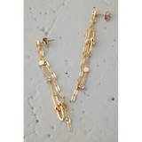 Uチェーンスウィングピアス | AZUL BY MOUSSY | 詳細画像4 