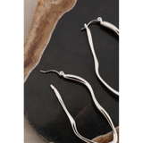 ニュアンスカーブビッグフープピアス | AZUL BY MOUSSY | 詳細画像10 