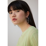 ニュアンスカーブビッグフープピアス | AZUL BY MOUSSY | 詳細画像6 