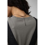 リボンモチーフロングレングスネックレス | AZUL BY MOUSSY | 詳細画像3