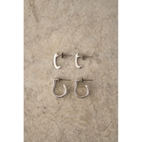 SLV | SIMPLE DESIGN EARRINGS SET | AZUL BY MOUSSY