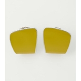 LIME | EPO SQUARE EARRINGS | AZUL BY MOUSSY