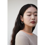 FAUX LEATHER × METAL EARRINGS | AZUL BY MOUSSY | 詳細画像20