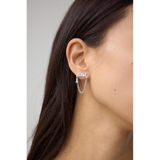 SLV | ロゴチェーンピアス | AZUL BY MOUSSY