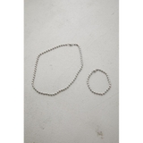 SLV | 3WAY BALLCHAIN NECKLACE | AZUL BY MOUSSY