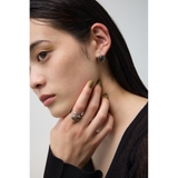 BLK | ストーンライクモチーフピアス | AZUL BY MOUSSY