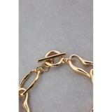 ニュアンスシェイプドチェーンブレスレット | AZUL BY MOUSSY | 詳細画像4 