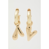 2WAY HEART METAL EARRINGS | AZUL BY MOUSSY | 詳細画像1