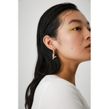 L/GLD1 | 2WAY HEART METAL EARRINGS | AZUL BY MOUSSY