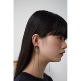 リボンモチーフスウィングピアス | AZUL BY MOUSSY | 詳細画像1