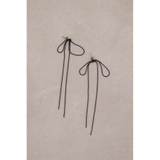 リボンモチーフスウィングピアス | AZUL BY MOUSSY | 詳細画像3