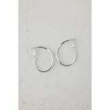 SLV | ニュアンスカーブビッグフープピアス | AZUL BY MOUSSY