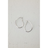 ニュアンスカーブビッグフープピアス | AZUL BY MOUSSY | 詳細画像7 