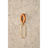 WOOD×METAL ASYMMETRY EARRINGS | AZUL BY MOUSSY | 詳細画像10 
