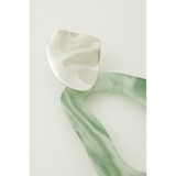 MARBLE ACRYL ROUND EARRINGS | AZUL BY MOUSSY | 詳細画像5 