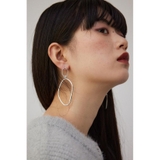 SLV | ダブルリングビッグピアス | AZUL BY MOUSSY