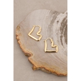 ニュアンスハートシェイプドフープピアス | AZUL BY MOUSSY | 詳細画像3 