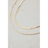 スネークチェーン2連ネックレス | AZUL BY MOUSSY | 詳細画像3 