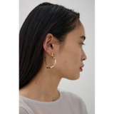 ニュアンスシェイプビッグフープピアス | AZUL BY MOUSSY | 詳細画像1 