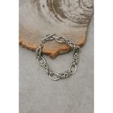 SLV | MIXED CHAIN BRACELET | AZUL BY MOUSSY
