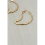 CRESCENT MOON HOOP EARRINGS | AZUL BY MOUSSY | 詳細画像1 