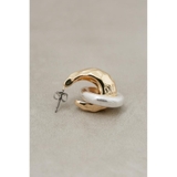 MIX MATERIAL RING EARRINGS | AZUL BY MOUSSY | 詳細画像1 